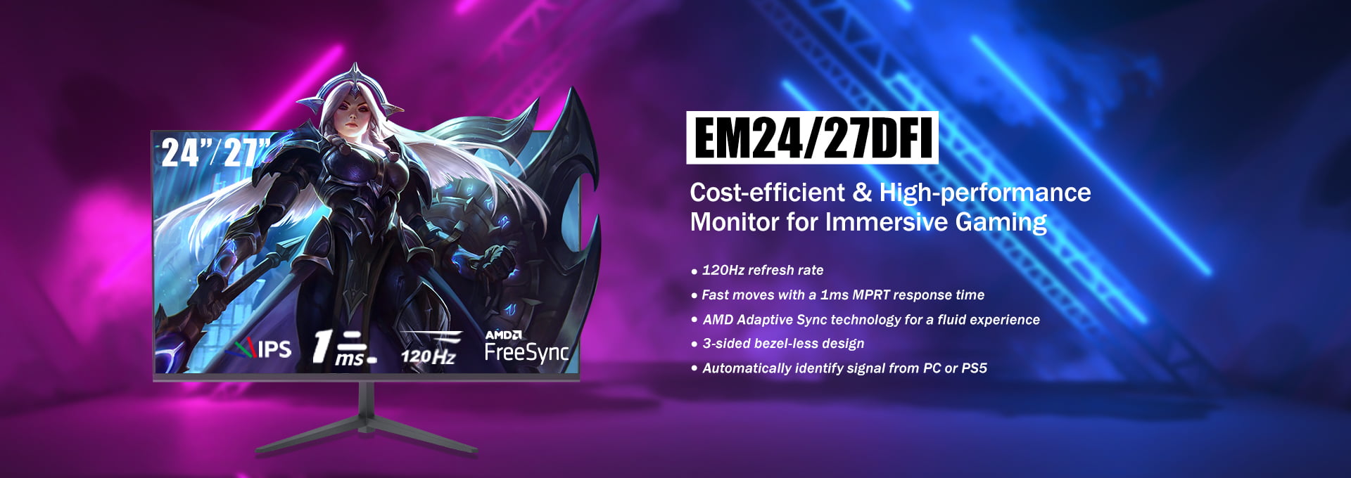 144hz Gaming Monitor, Curved Gaming Monitor - Perfect Display