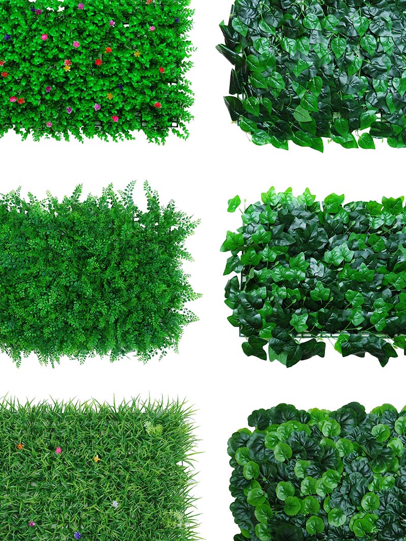40cm×60cm Artificial Greenery Wall Panel for Garden and Party Decoration