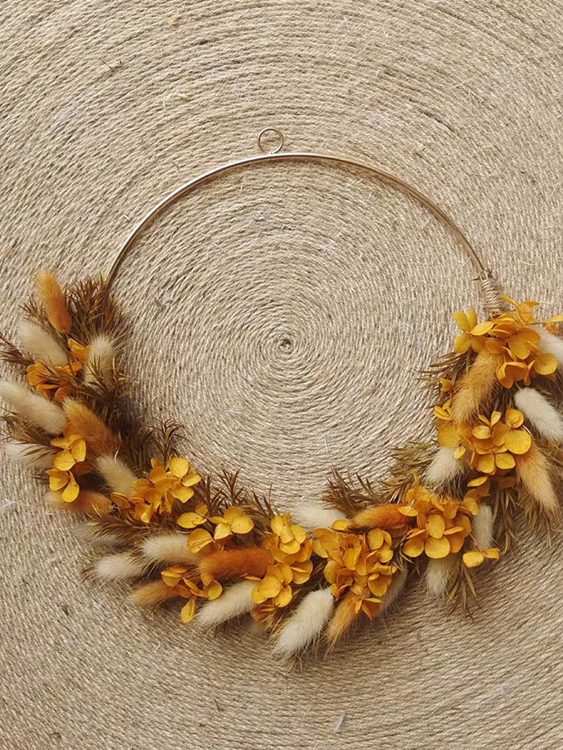 Real Dried Plants Wreath Made from Natural Dried Flowers for Front Door Festival Hanging Decorations Welcome Decor Wall Home Decor Wedding Decorations-Wreath autumn SH6770055-SH6770056-SH6770059-SH6770060-SH6770062-SH6770070-SH6770064