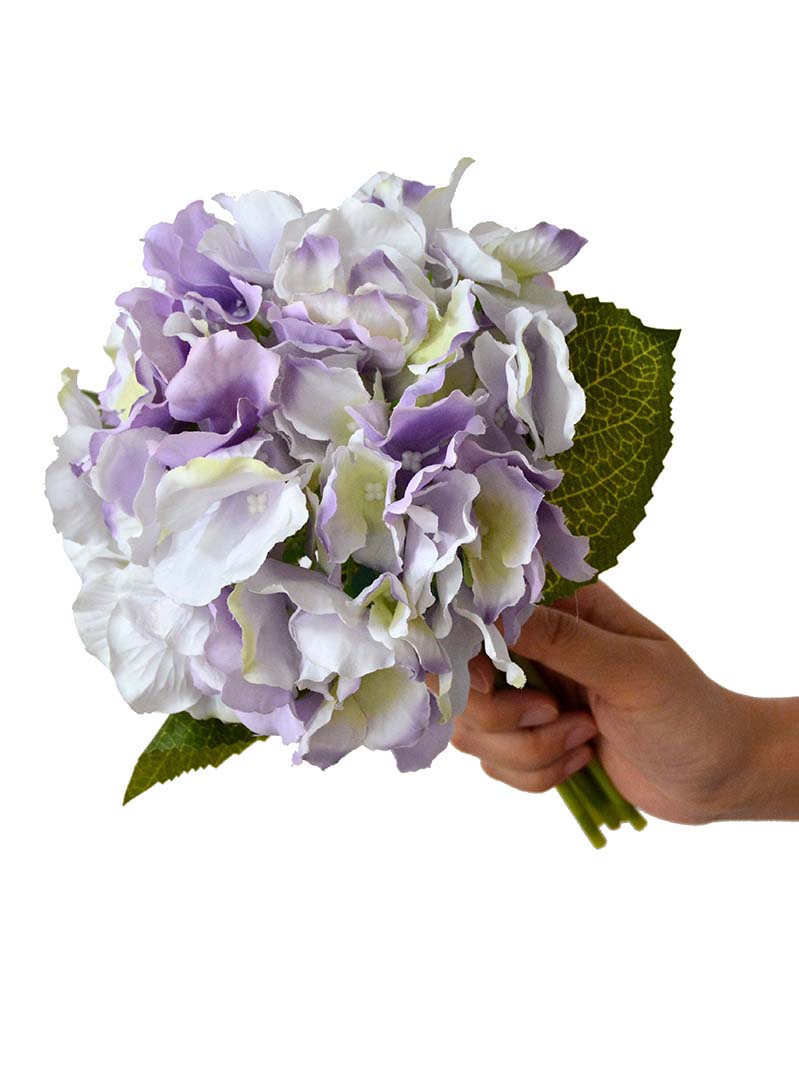 Artificial Flowers Bouquets of  Hydrangea. Realistic Fake Flower Arrangement is Suitable for Home Decoration of Bridal Bouquet, Living Room Dining Table