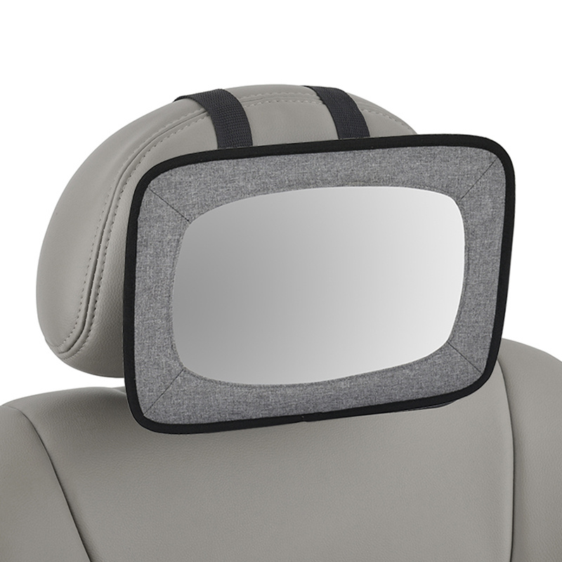Soft Fabric Frame 360° Adjustable Baby Car Mirror BN-1604
