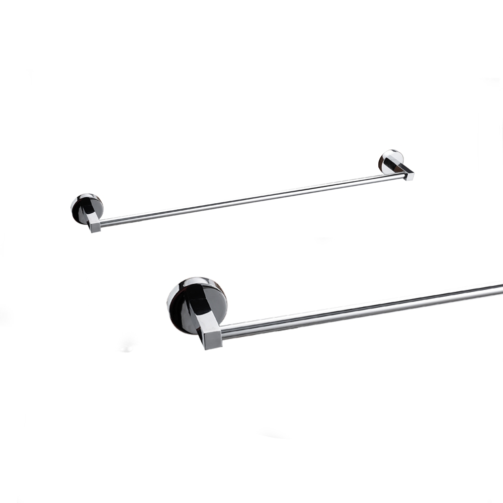 Bathroom Wall Mounted Towel Rail Zinc Brushed Or Chrome Towel Bars17111