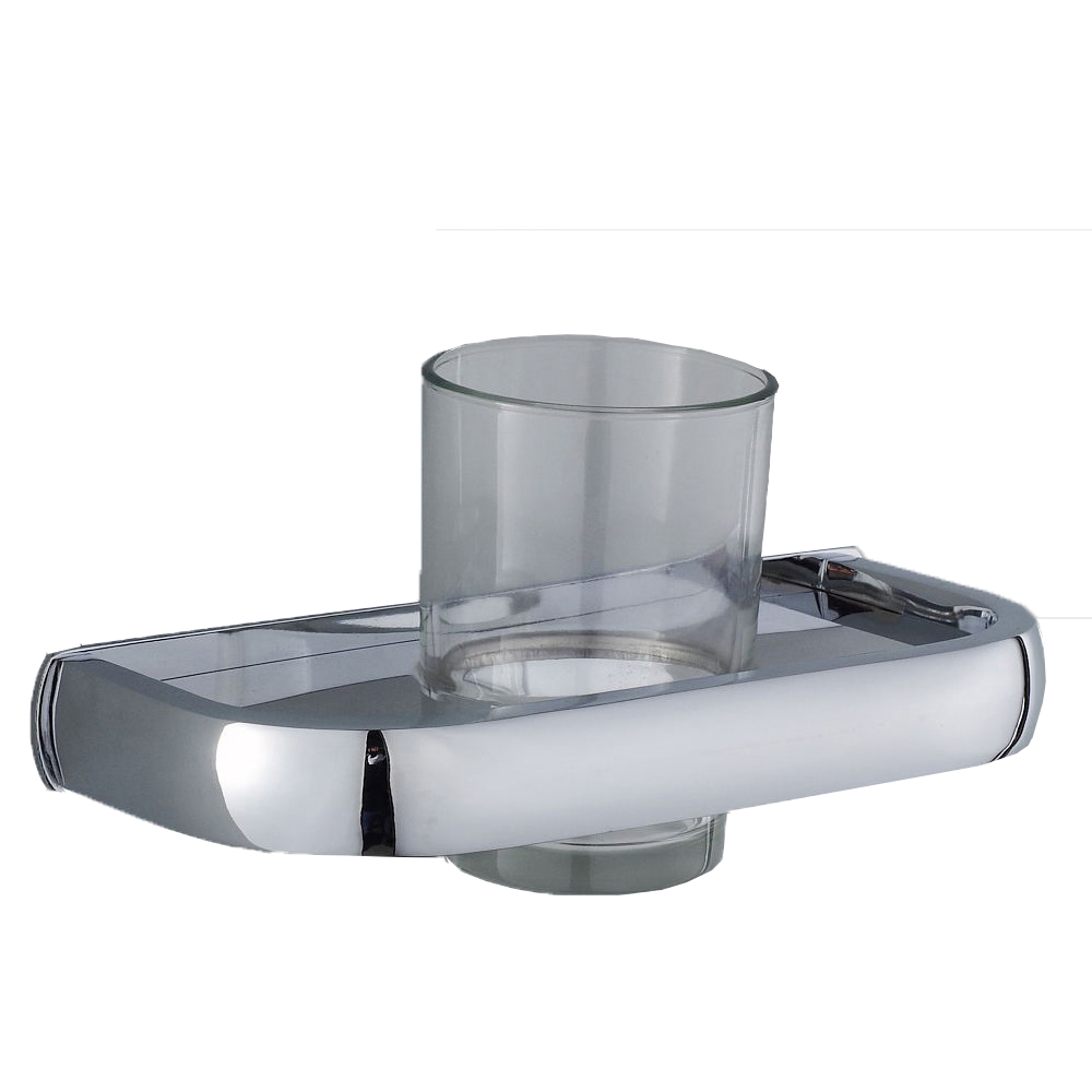 Bathroom accessories Chrome Simple Modern Contemporary Tumbler holder 11101