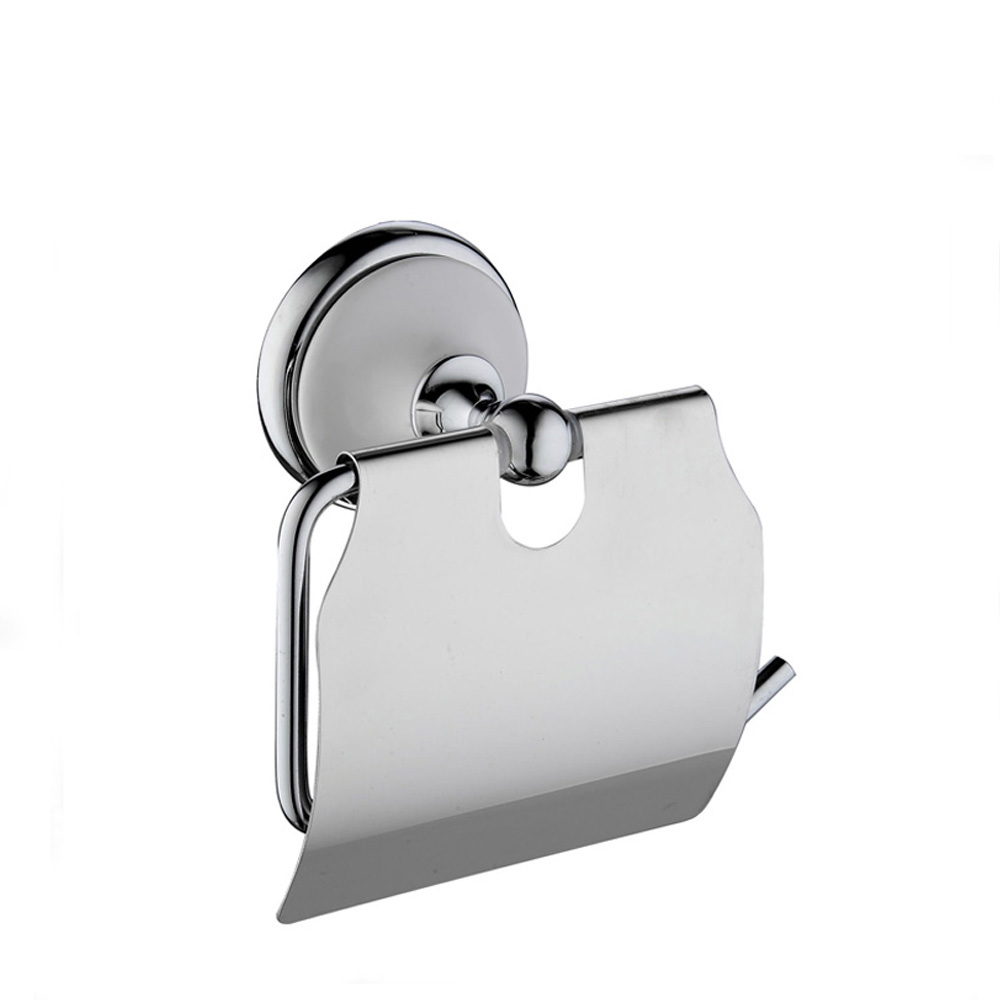 Design Bathroom Accessories Zinc Toilet Paper Holder With Shelf  2406