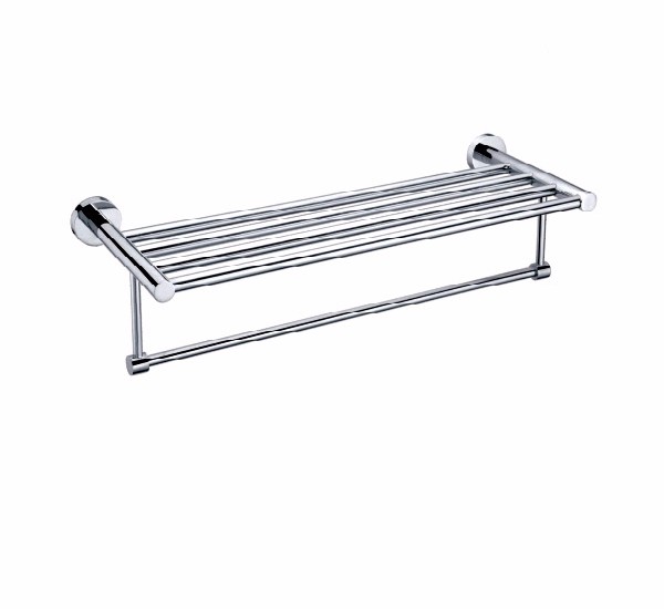 Zinc Alloy Bathroom Shelf Towel Rack 2910