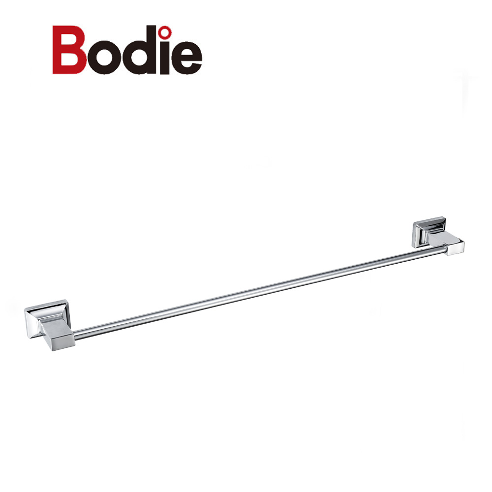 Wall Mounted 60cm Single Towel Rail Hotel Zinc Chrome Finished New design Towel Bar for bathroom16211