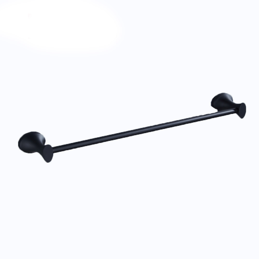 Bathroom Accessories Wall Mounted Aluminum Alloy  Single Bar Towel Rack for Bathroom16511