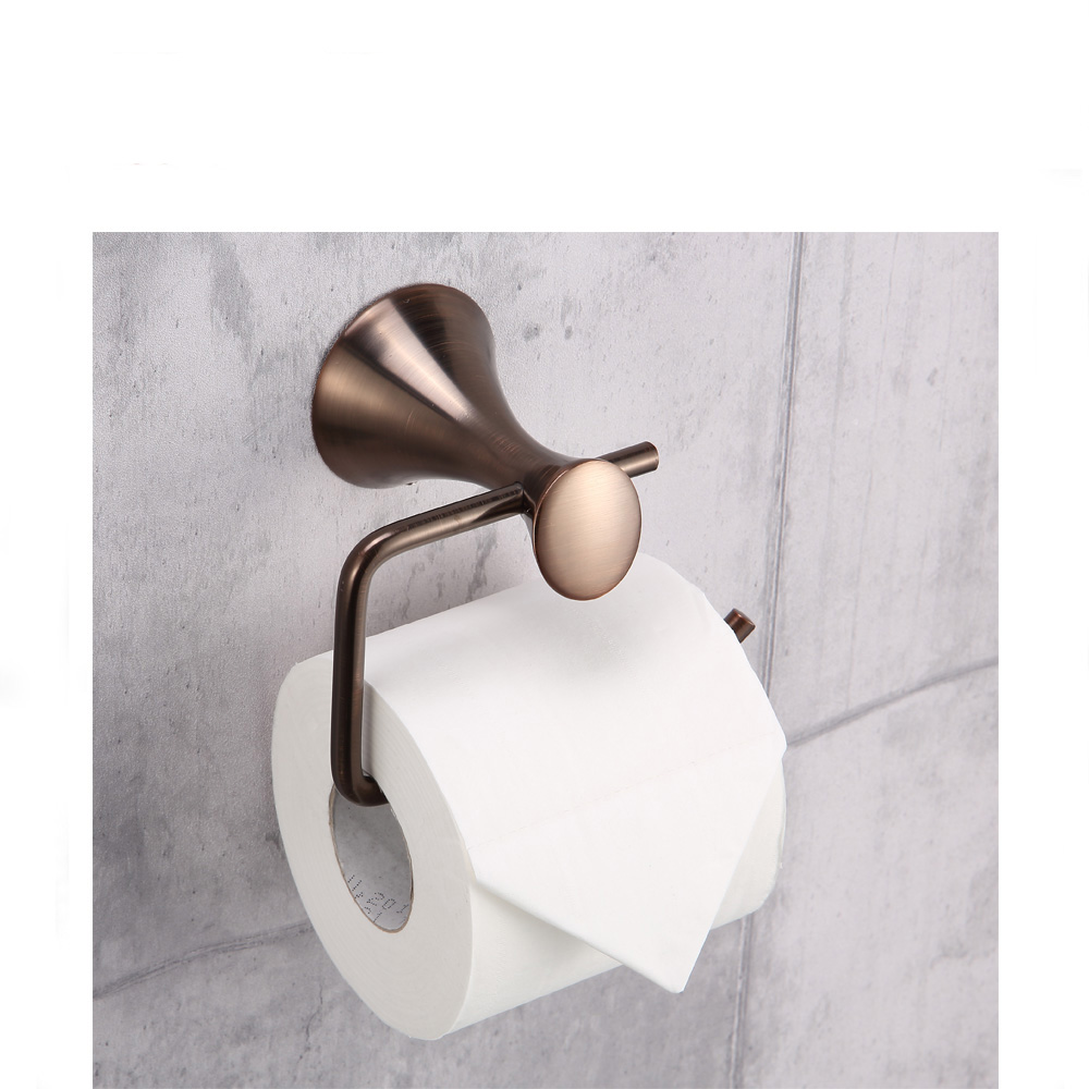 Hot Selling Design Bathroom Accessories Zinc Toilet Paper Holder Chrome Paper Roll Holder 12906