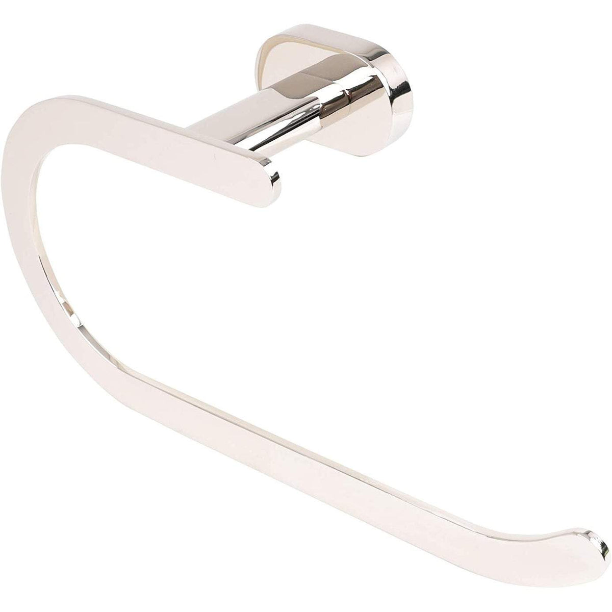 Toilet Paper Holders Taymor 04-SN7948 Maxwell Series European Paper Holder/Towel Holder, Satin Nickel Offers | Bathroom Hardware & Installation
