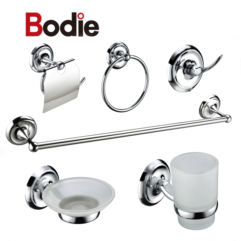 Zinc accessories bathroom chrome bathroom accessories set for bathroom 11400