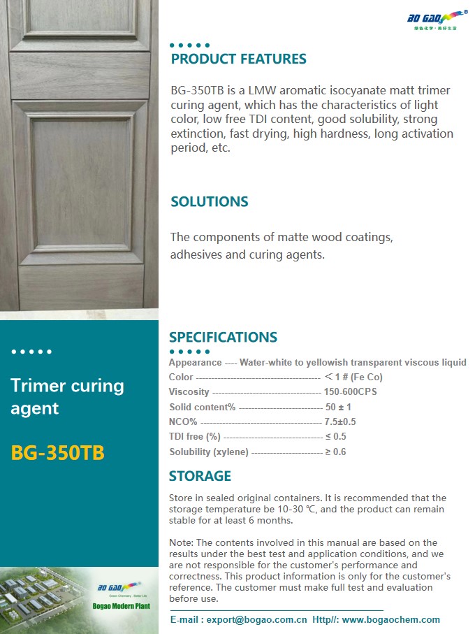 Trimer curing agent -BG-350TB