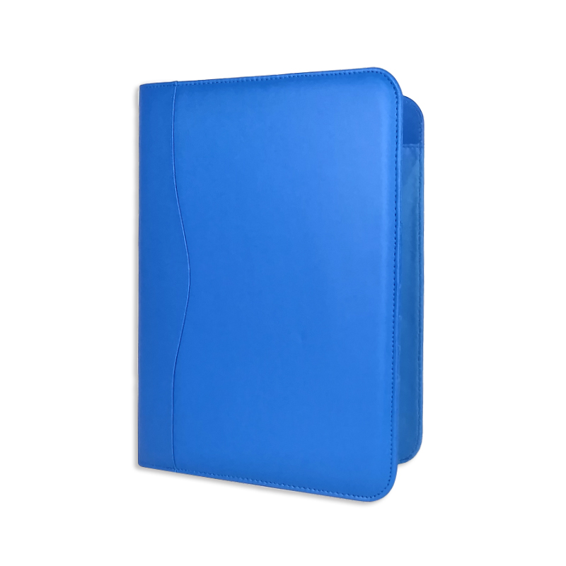 Travel business notebook portfolio folder organizer case bag elastic pen loop China OEM factory custom logo 
