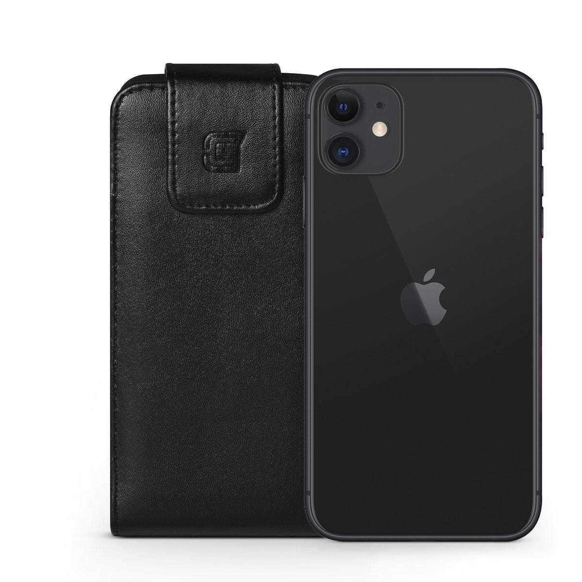 Apple iPad Leather Pouch - Vertical - Black Binder #1 Design wholesale