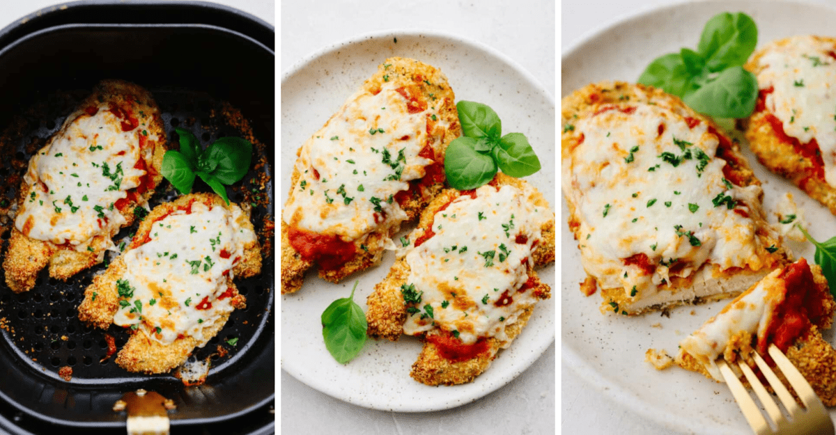 Crispy Chicken Parmesan Recipe Made Easy with Air Fryer