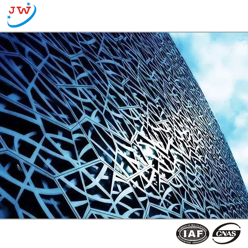 Laser cut aluminum sheet | Jingwan Curtain Wall
