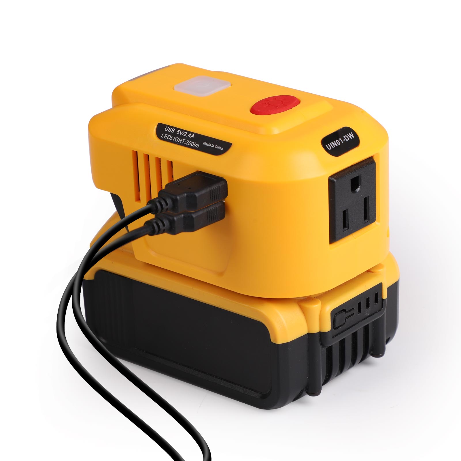 Urun Battery Inverter Compatible with Dewalt 20V Battery