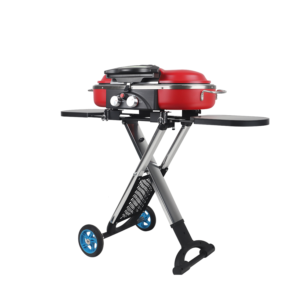 Portable Gas Barbecue Grill for Camping and Outdoor Cooking