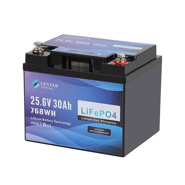 24V 30Ah LiFePO4 Battery