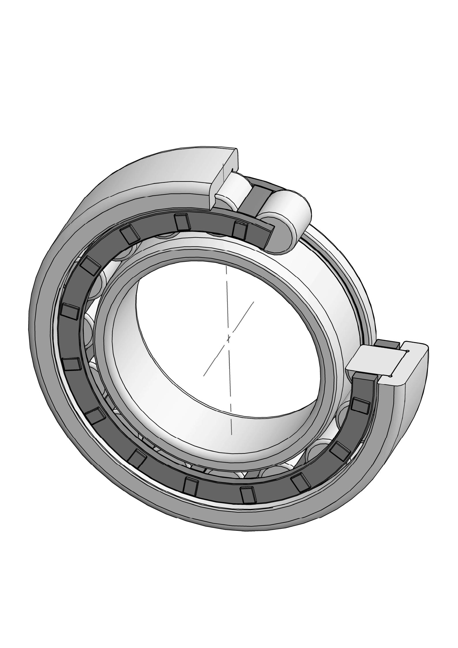 NJ314-E single row Cylindrical roller bearing