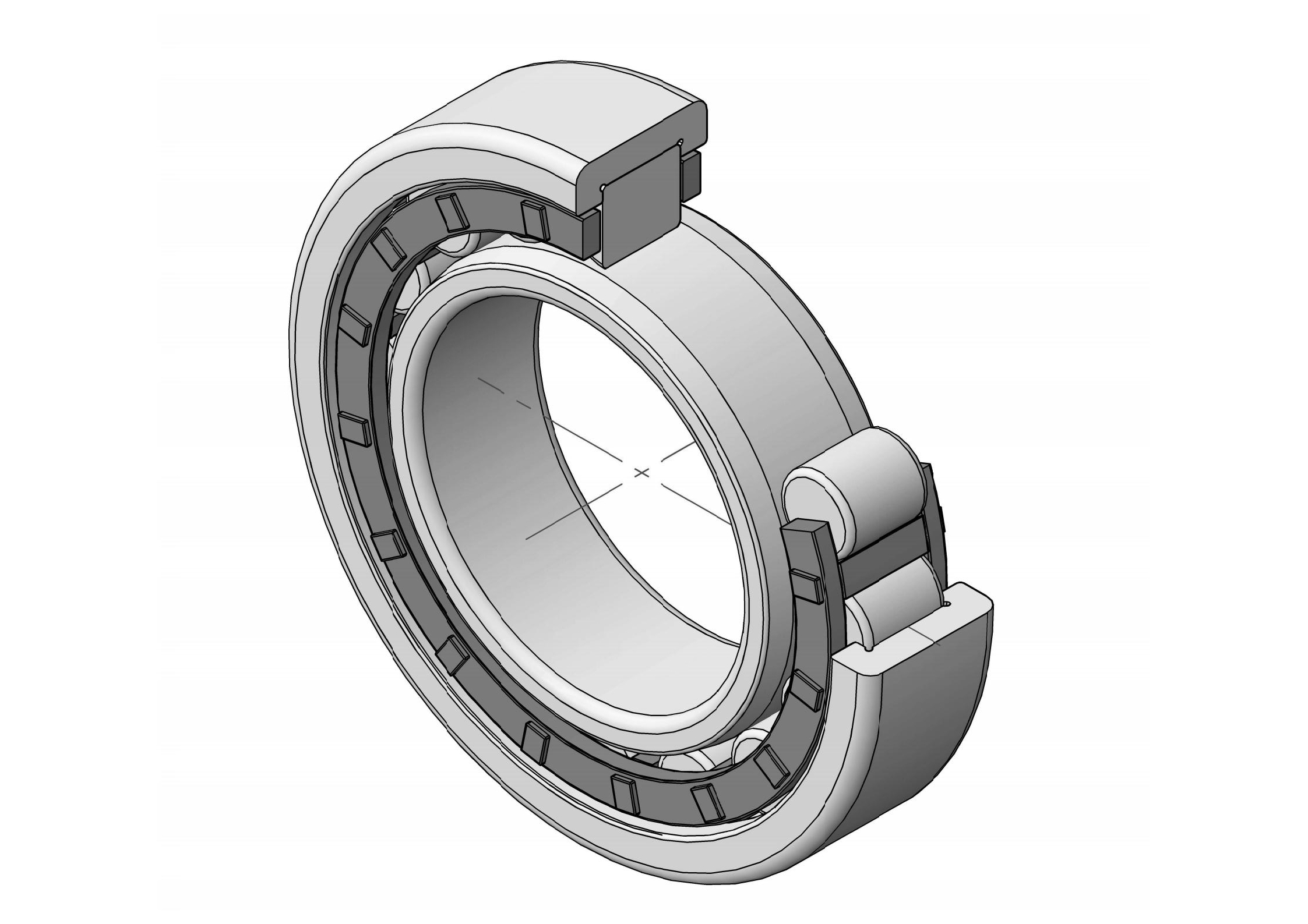 NU421-M single row Cylindrical roller bearing