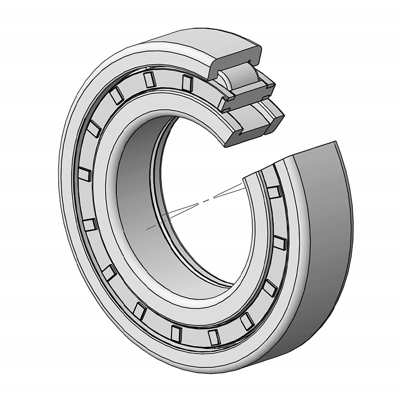 NUP244-EM Single Row Cylindrical roller bearing