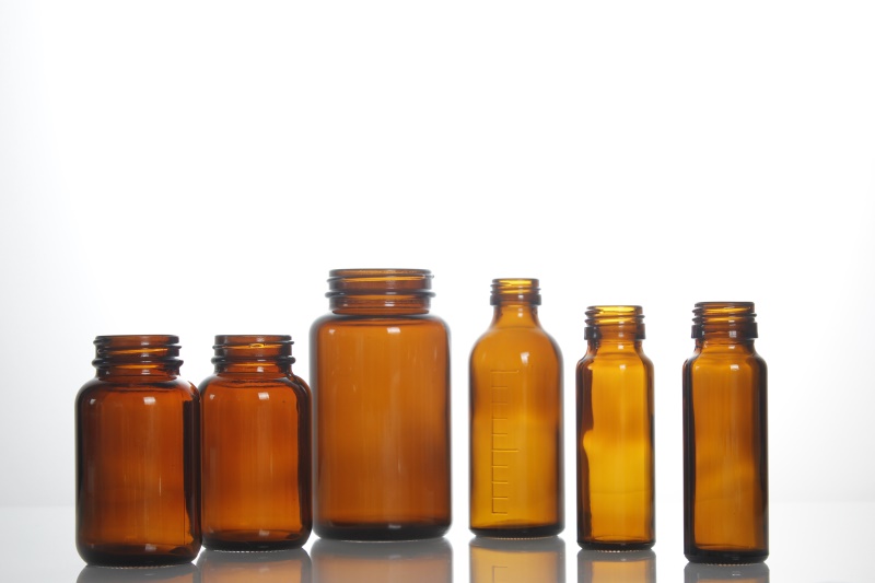 wholesale 10ml pharmaceutical glass bottle vials Amber Glass Dram Vials for Oral Liquid customize