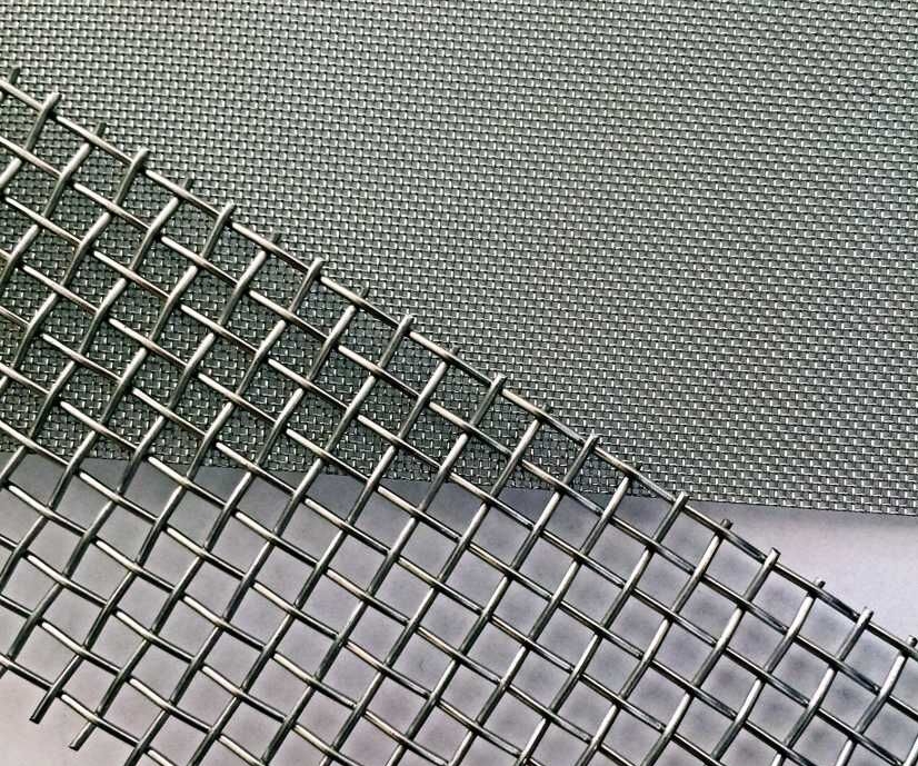  Stainless Steel  – Square Weave Wire Cloth