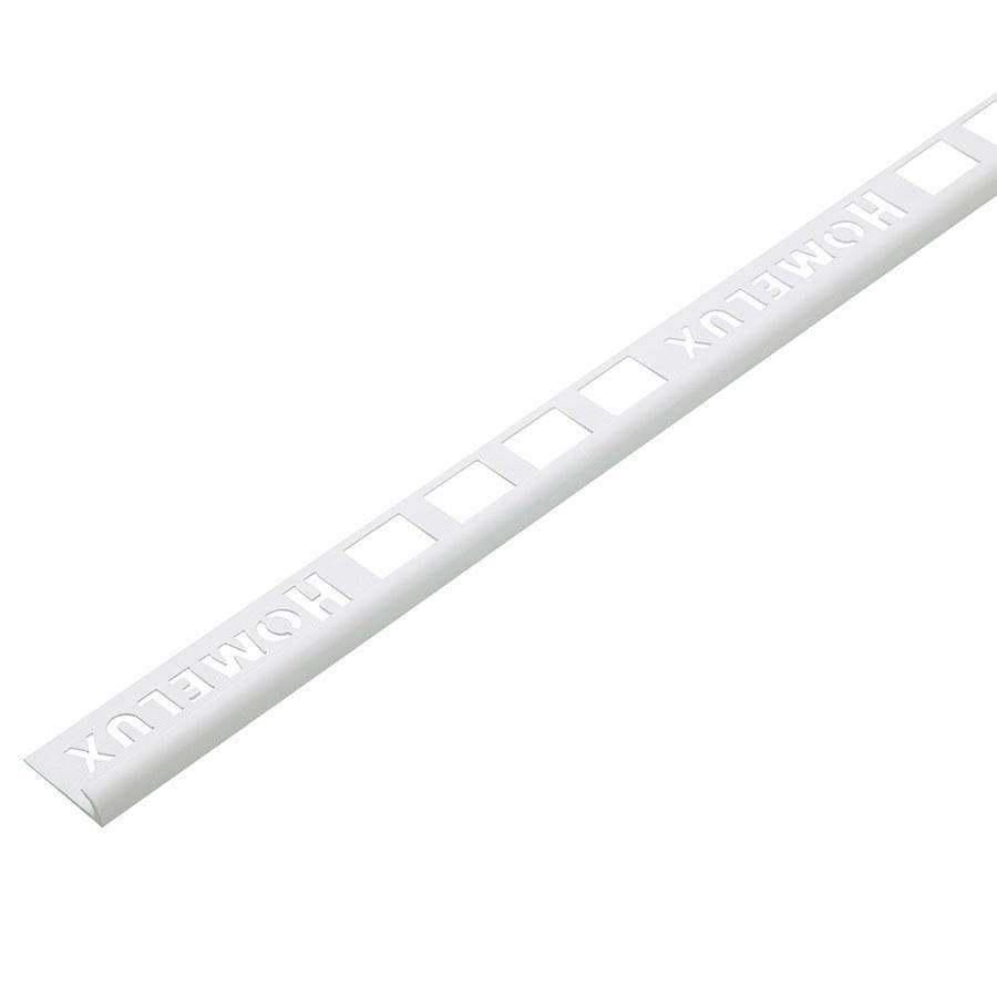 Tile Trim - Balcony, Diminishing, Listello, PVC, Round Edge, Square Edge
