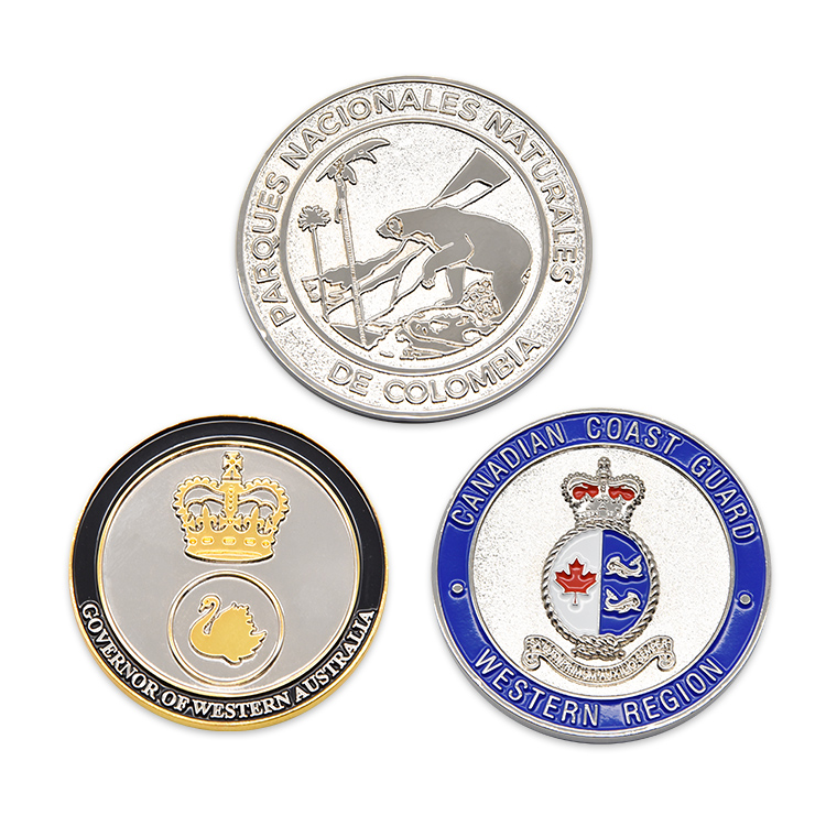 Factory Price Wholesale Custom Metal Zinc Alloy Double Side Commemorative Challenge Coin 