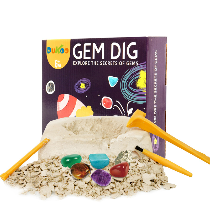 Dukoo Gem dig kits Stem Science Kit for archaeology toy