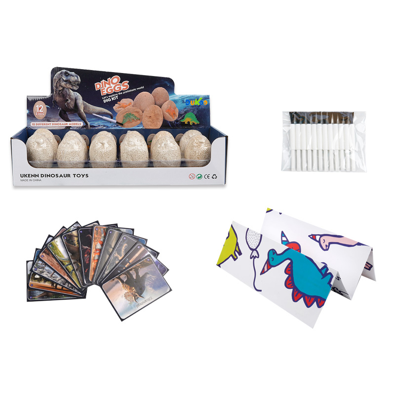 The Stem science toys for kids Dinosaur egg dig kits 