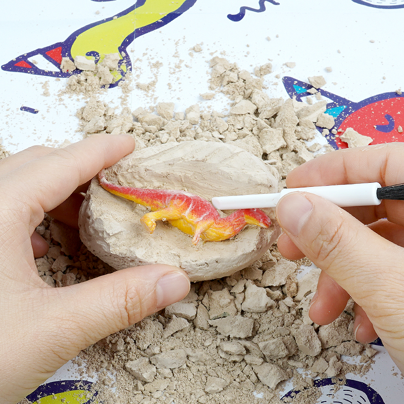 14 Years Dinosaur Egg Toys Manufacture of Customized Dinosaur Skeleton Dig kit 