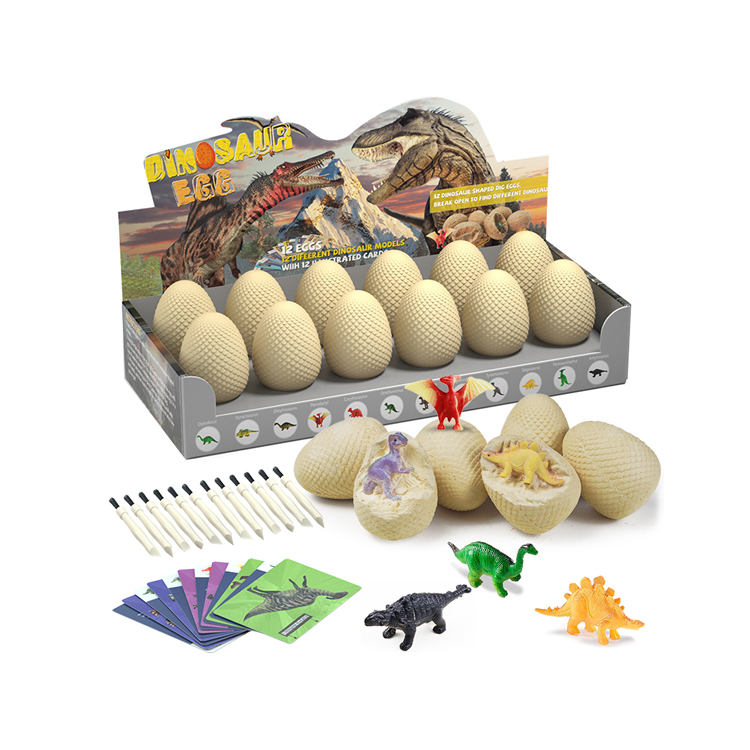 Dukoo Excavation Toy For Kid's  Education and discovry Dinosaur Egg Dig Kits 