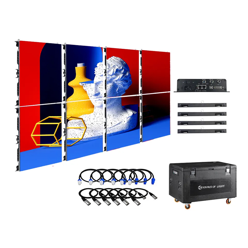 P1.56 P2.6 P2.9 Indoor 600x337.5mm Led Display Screen Panel Rental Led Video Wall