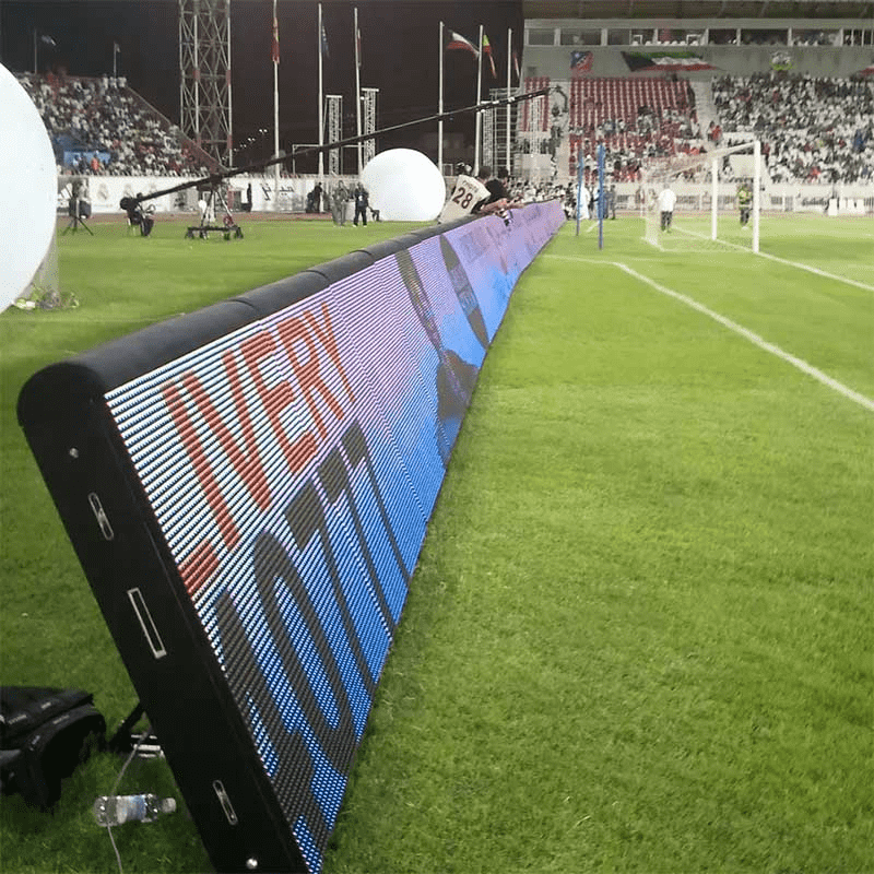 P4 P5 P6 P7 stadium fence led display football perimeter led electronic advertising Panel