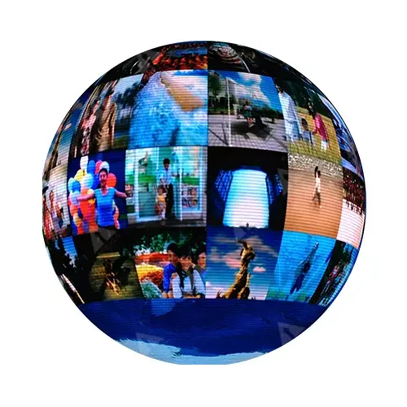  3D Sphere Led Round DJ Irregular Ball Shape P2.5 P3 Soft Custom Led Display Screen