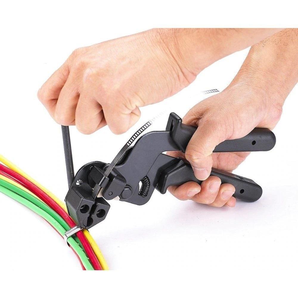 Stainless Steel Cable Tie Gun Wrap Tool Metal Zip Tie Tightener Tensio | wirecable.com