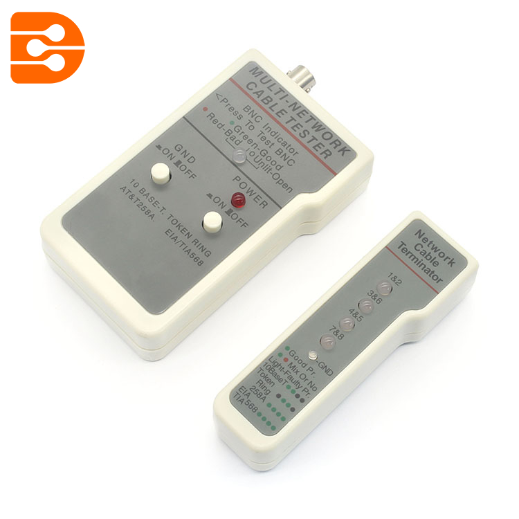  RJ45 and BNC Basic Network Cable Tester 