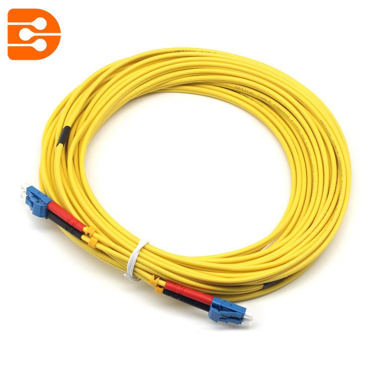 Duplex LC/UPC to LC/UPC SM Fiber Optic Patch Cord 