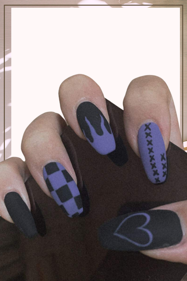 Pink Ombre | Press On Nails | Coffin Ombre Nails Clutch Nails