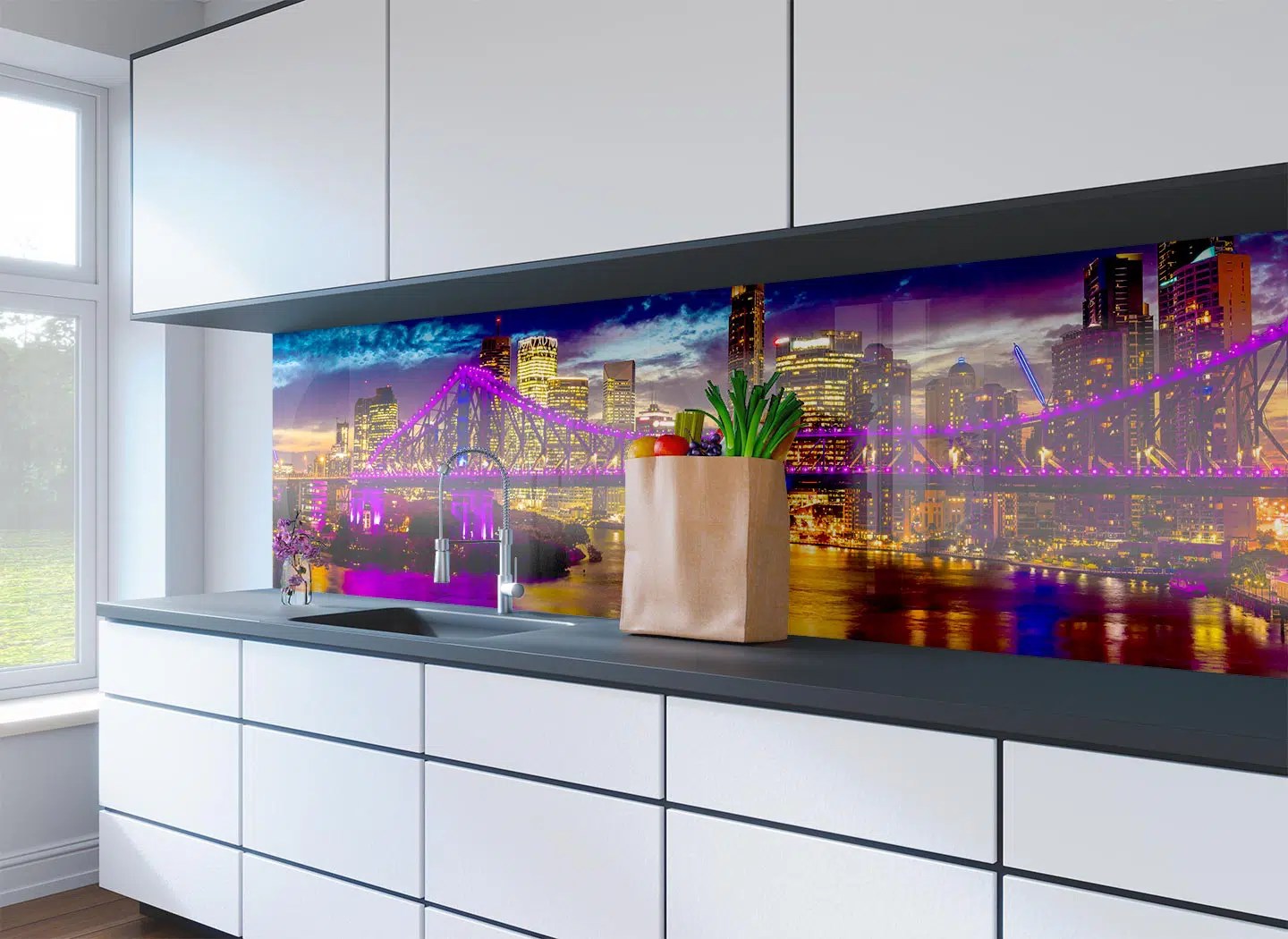 Balustrades | Kitchen Glass Splashbacks by Purple Frog