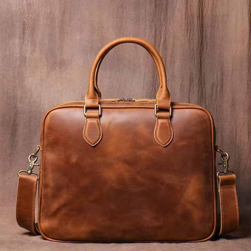 Stylish and Spacious Leather Travel Backpack - Perfect for Your Next Adventure