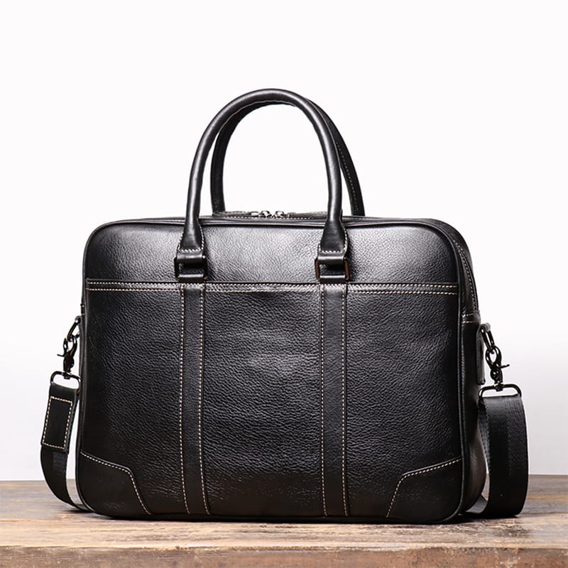 Leather Briefcase for Men Made of Full Grain Leather