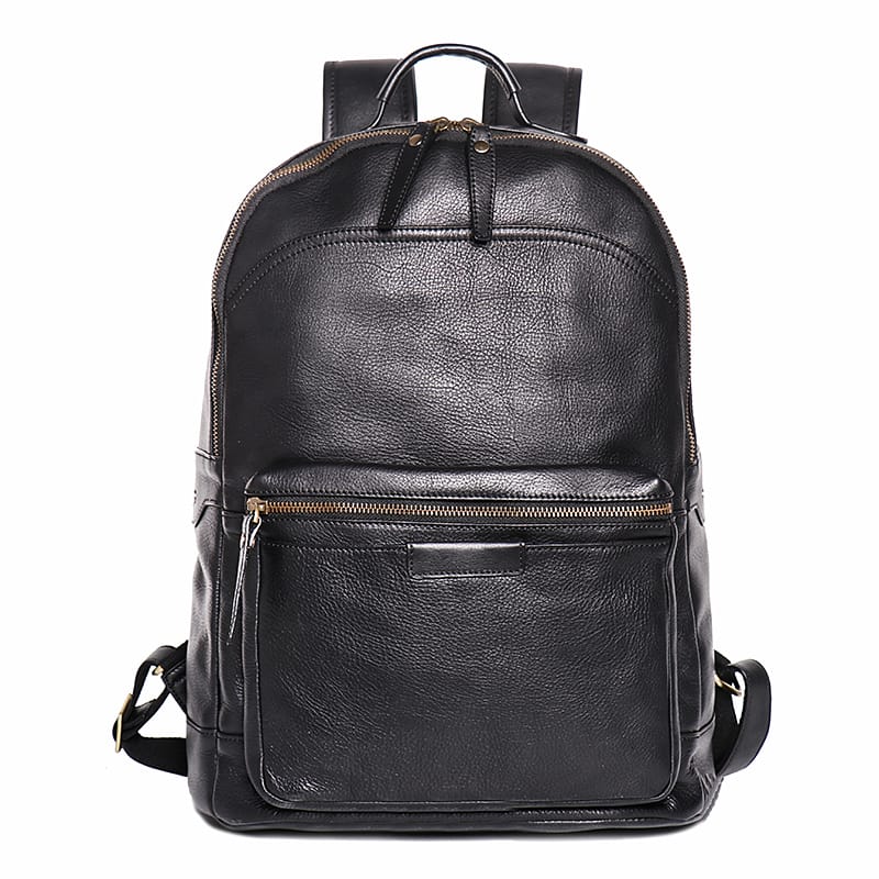 Full Grain Leather Backpack for Men