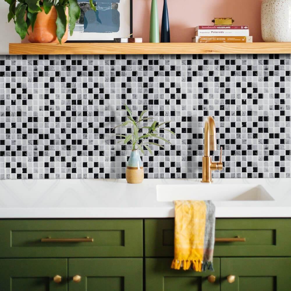 Black MOP Shell Mosaic Tile(id:3816208). Buy China shell mosaic tile - EC21