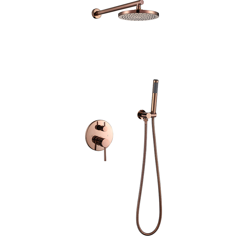 Starlink Dark Set Fixed Round shower