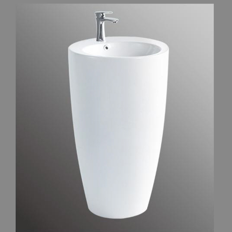 High Quality Ceramic Pedestal Basins for Hotels and Offices