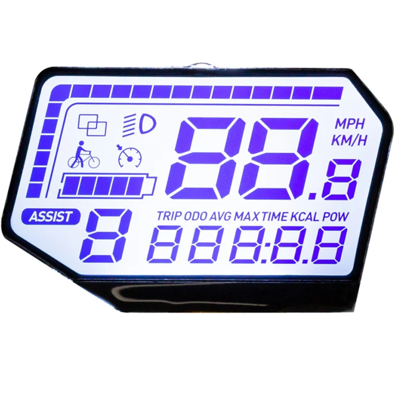  Customized FSTN, Segment LCD, Special Shape, Cut Corner