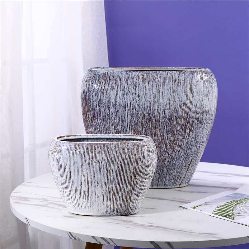 Wide Range of Types and Sizes Home Decoration Ceramics Flowerpot & Vase