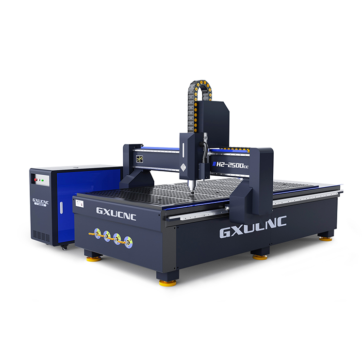 H2 2500cc Automatic Profile Search- edge Cutting Machine CNC Router